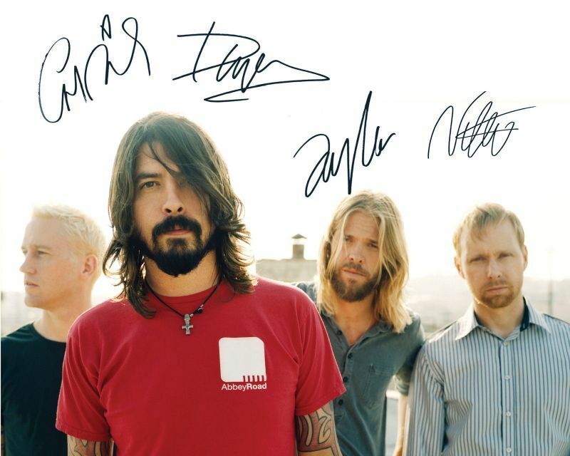 Foo Fighters Autograph Signed Photo Poster painting Print