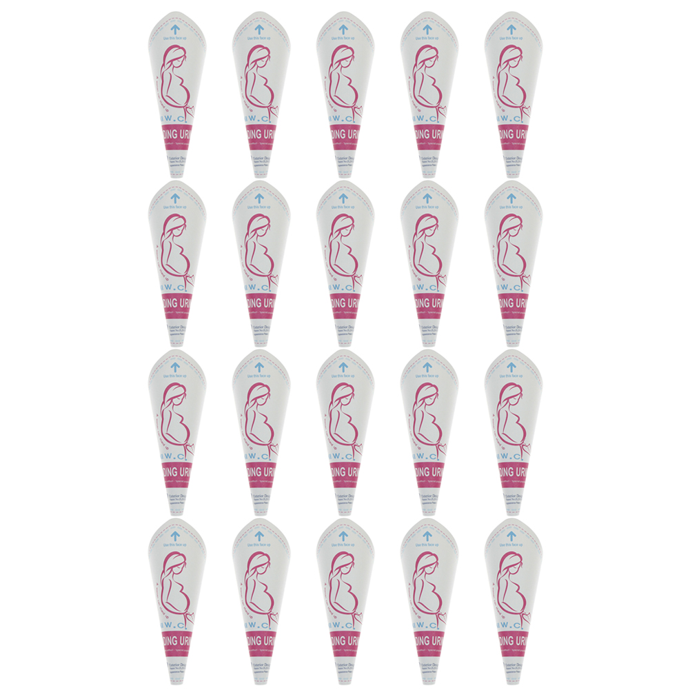 

20pcs Outdoor Waterproof Disposable Urinal Funnel Women Urination Device, 501 Original