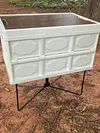 Aluminum Alloy Box Stand Portable Organizer Box Folding Stand for Travel Cooking