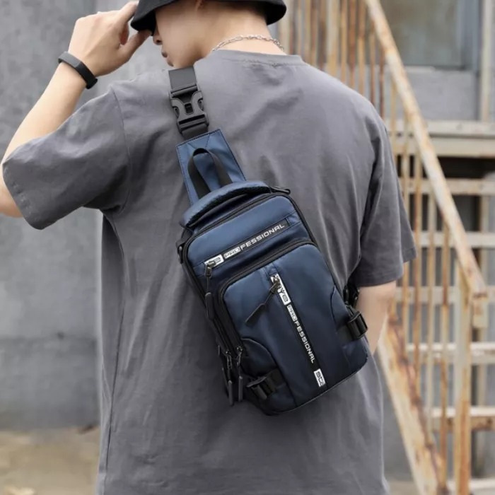 Anti-theft waterproof crossbody bag