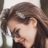 3pcs Girls DIY Diamond Hair Clip Butterfly Hollow Hairpin Elegant Barrettes Kit