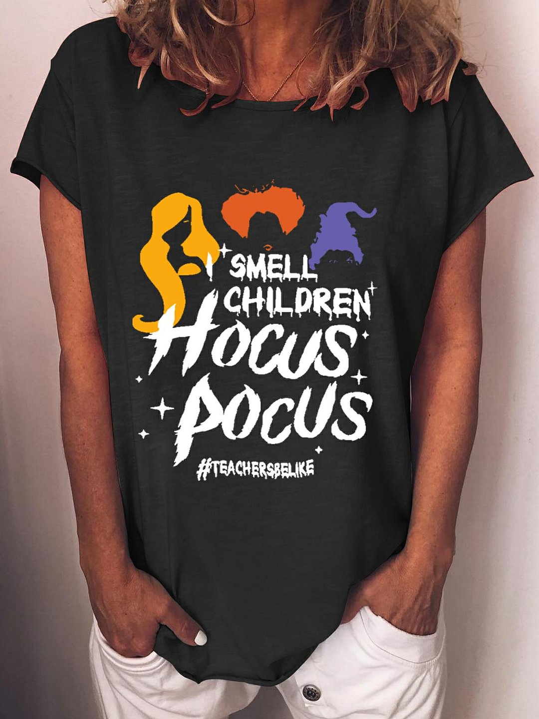 I Smell Children T-Shirt Hocus Pocus Halloween Gifts