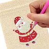 DIY Diamond Christmas Decoration | Santa Claus | Gift BagChristmas