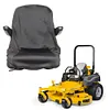 Riding Lawn Mower Seat Cover Waterproof 600D Polyester Oxford Padded Comfort Pad