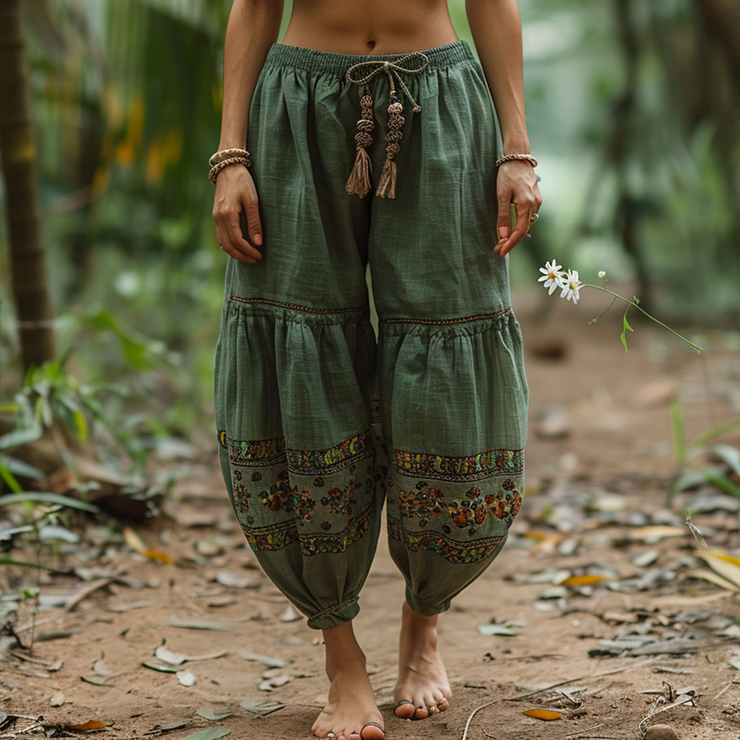 Vintage Casual Resort Trousers