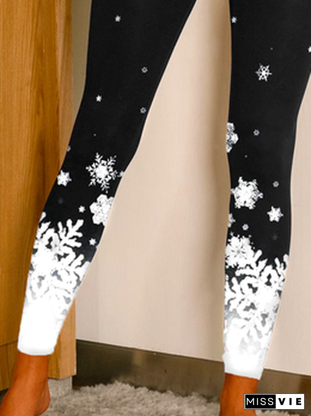 Plus size Christmas Skinny Leggings Leggings