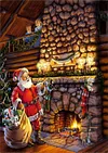 Santa | Full Circle Diamond Painting Kit
