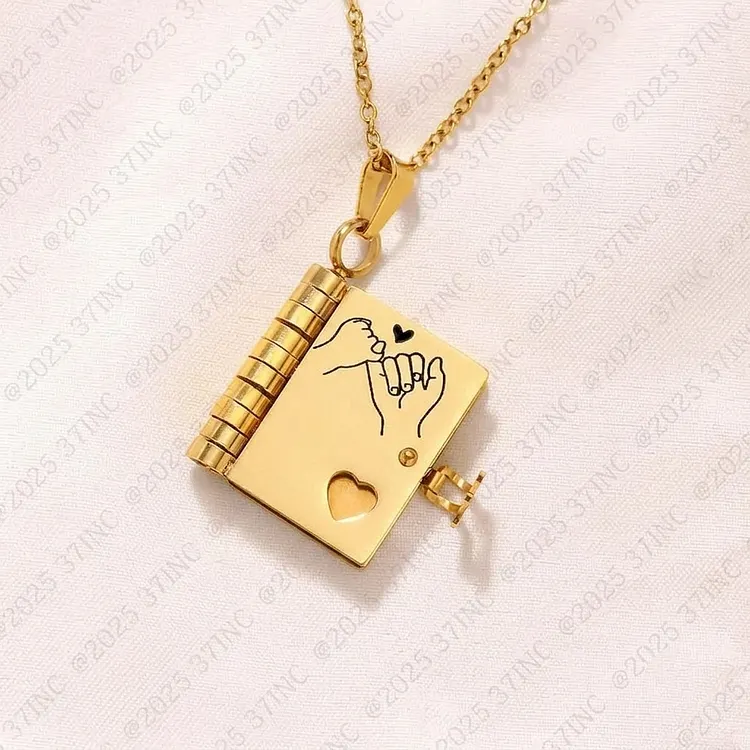 [Save 43%]For Daughter - I'm Always With You Book Necklace