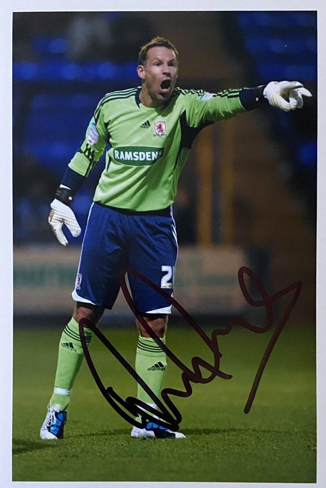 Danny Coyne Genuine Signed Middlesbrough 6X4 Photo Poster painting