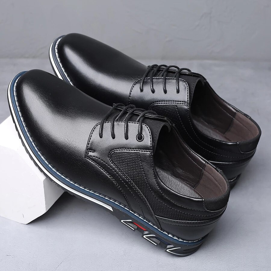 Gatsby Shoes Fancy Oxford Leather Shoes