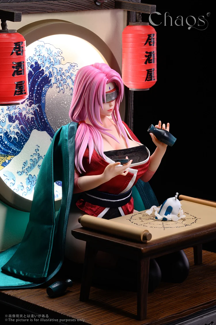 【Pre-Order】Chaos Studio Naruto 1 / 4 memory goddess Series 004 drunken dream Sakura