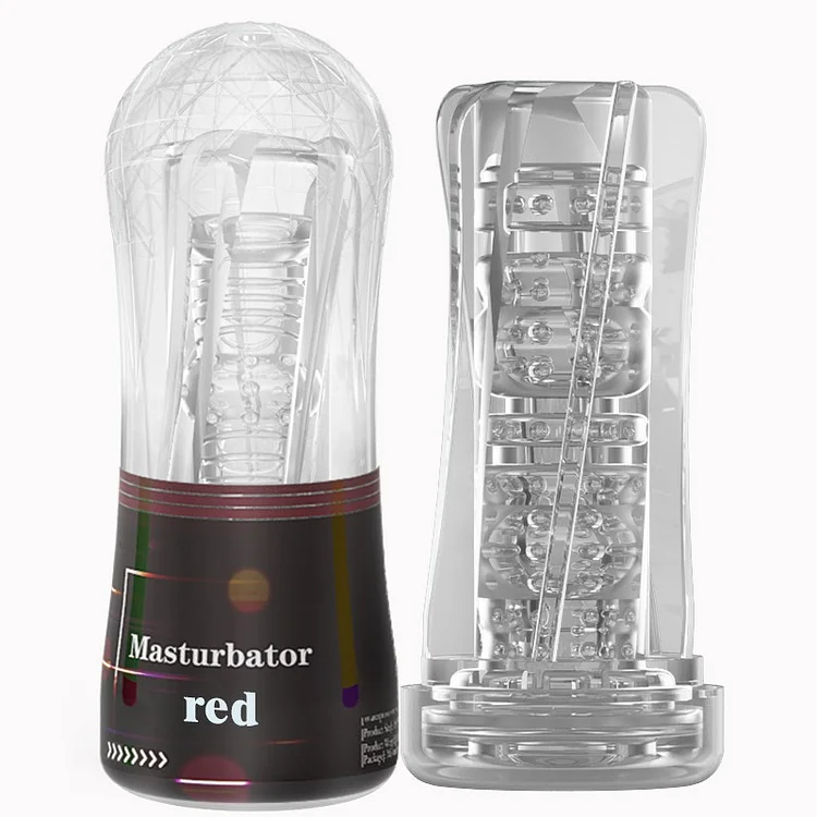 Crystal Masturbators Multi-Channel Erotic Male Masturbator 