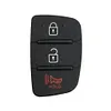 3 Buttons Flip Folding Remote Car Key Shell Pad Replacement for Hyundai