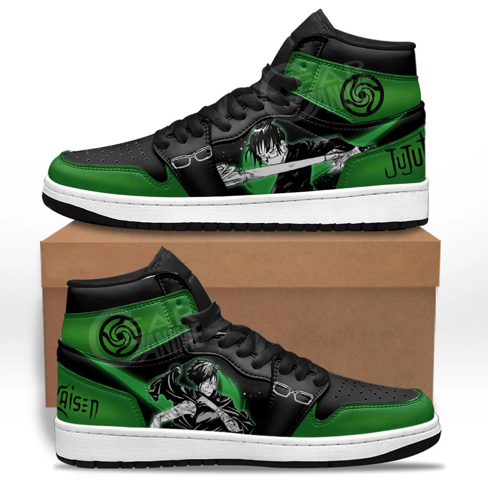 Kingofallstore - Maki Zenin Sneakers Jujutsu Kaisen Custom Anime Shoes