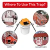 Cat Head Automatic Smart Mouse Rat Trap Plastic Door Style Mousetrap Tools