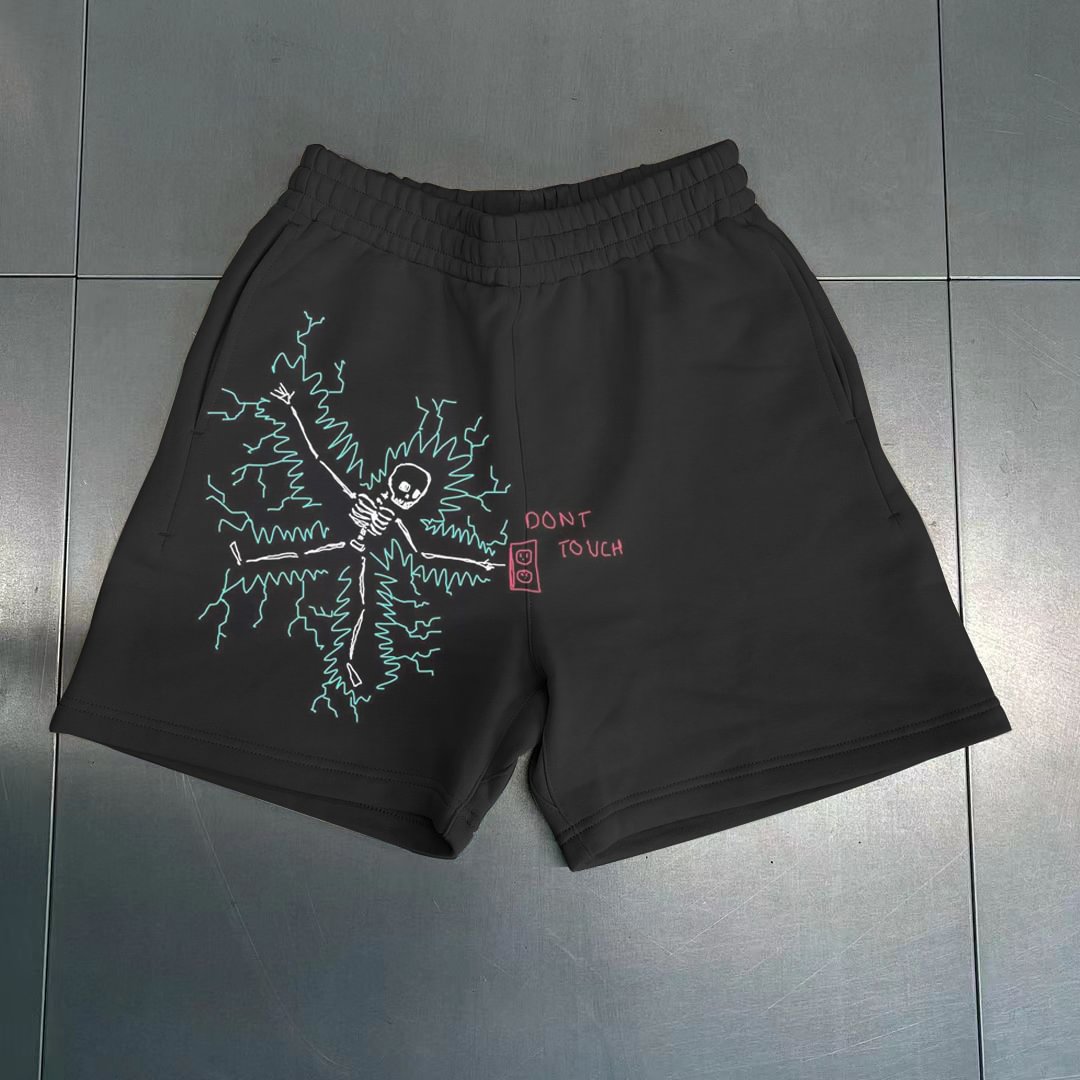 Electric shock casual street home beach shorts