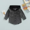 Kid Baby Girl Spring  Autumn Cool Cowboy Coat