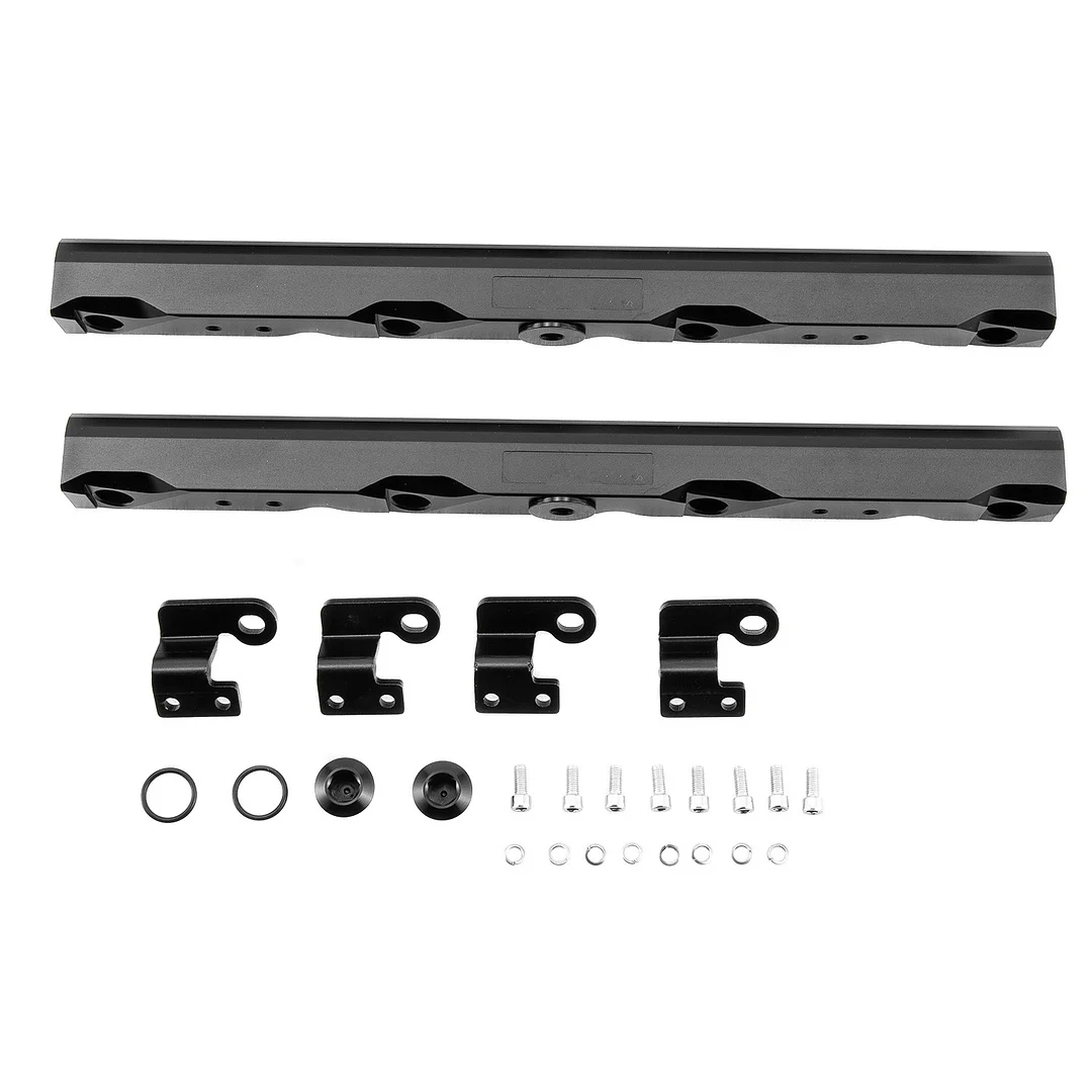 Alloyworks Manifold Fuel Rails W/ BracketsFor 2007-2014 TBSS 5.3 6.0L Aluminum Chevy Truck