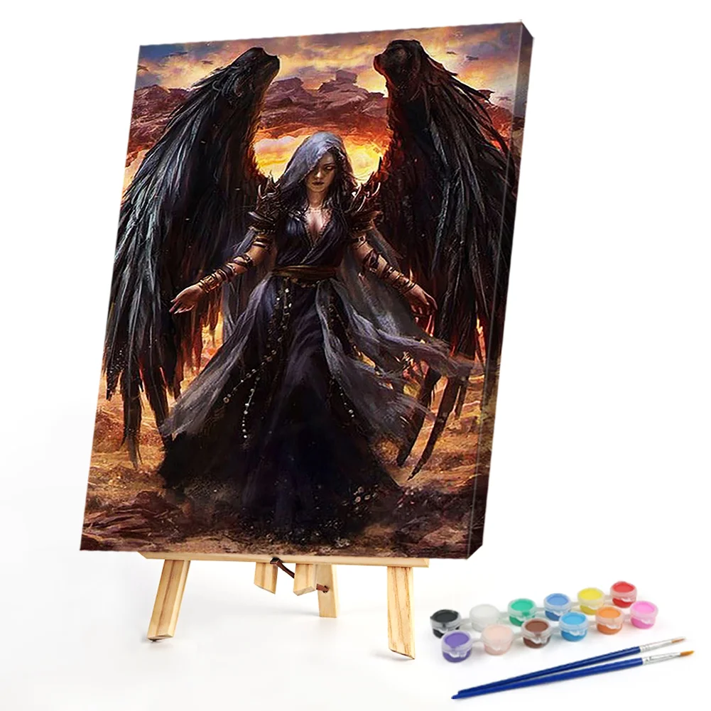 Hell Angel - Paint By Numbers(40*50CM)