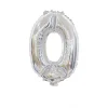 50PCS Polka Dot Colorful 0-9 Numbers 16" Aluminum Film Balloons Birthday Party Decor Supplies