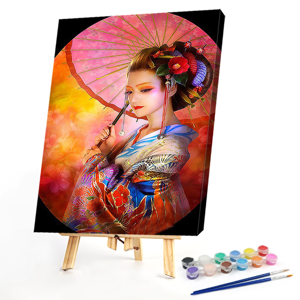 

40*50CM - Paint By Numbers - Ancient Beauty, 501 Original