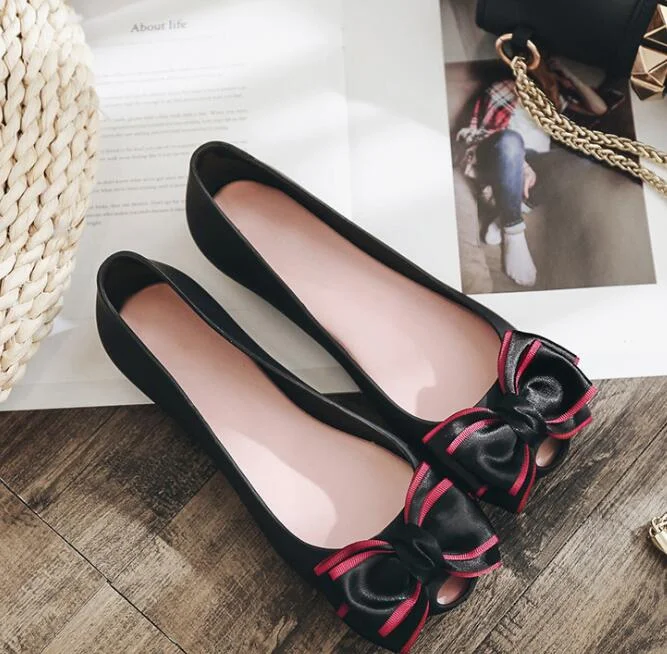 famous designer D'Orsay jelly med-high heels shoes woman pointed toe candy color pumps shallow mouth summer mules shoes sandals