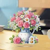 (US Local)Acrylic Special Shaped Rose Bouquet DIY Table Top Diamond Painting Ornament Kits