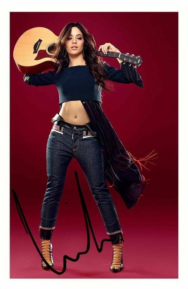 CAMILA CABELLO AUTOGRAPH SIGNED Photo Poster painting POSTER