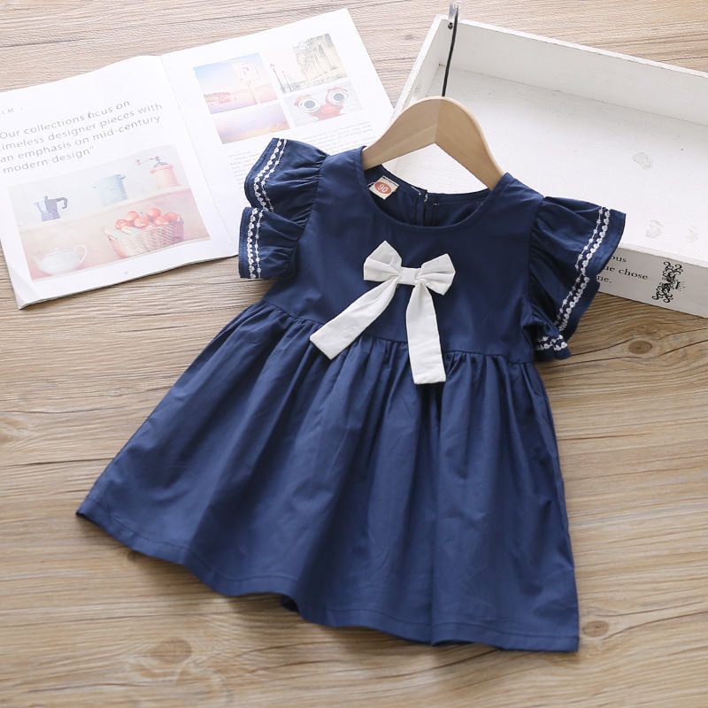 Girl Casual Dress 2022 New Fashion Princess Dresses Girls Sweet Costumes Cute Outfits Baby Girls Vestidos for 1- 5Y