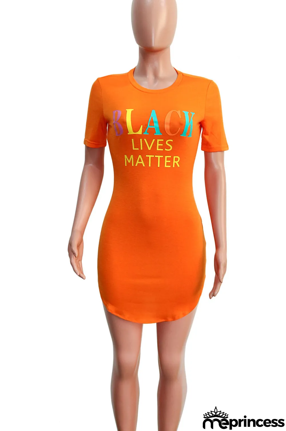 Black Casual Print Patchwork O Neck One Step Skirt Dresses