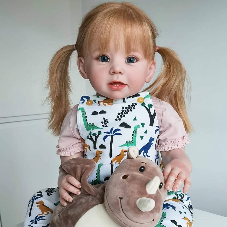 20" Kids Reborn Lover Baby Doll Girl Real  Reborn Baby with Bottle and Pacifier Best Gifts Idea Rebornartdoll® Rebornartdoll®
