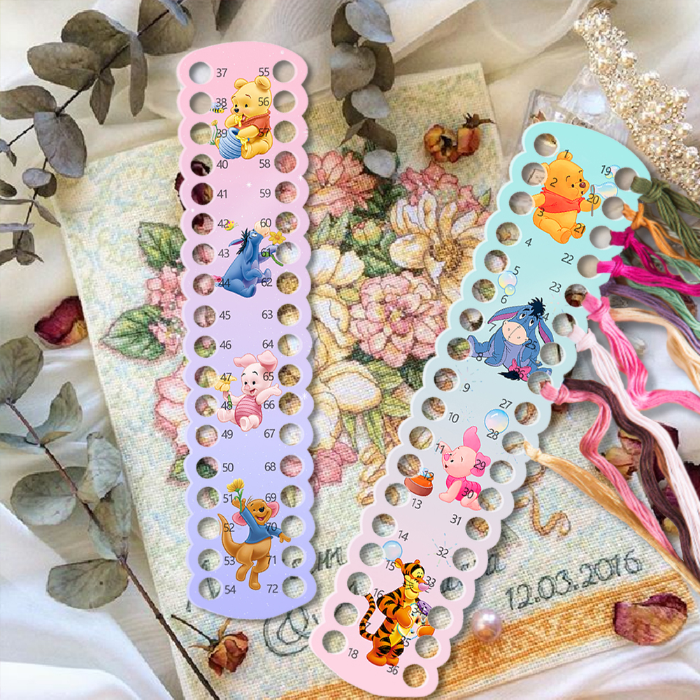 Embroidery Floss Organizer Cross Stitch Thread Holder Line Storage Boards