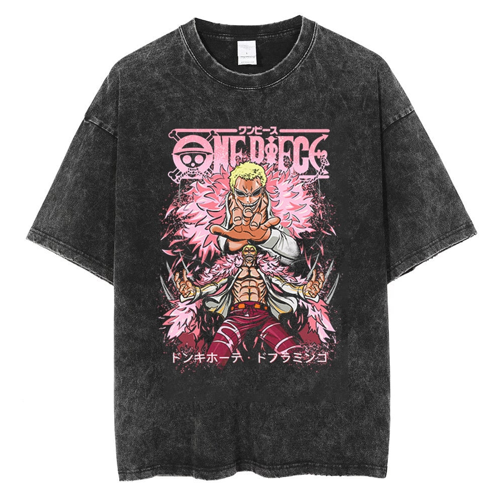 "Doflamingo" Vintage Oversized T Shirt