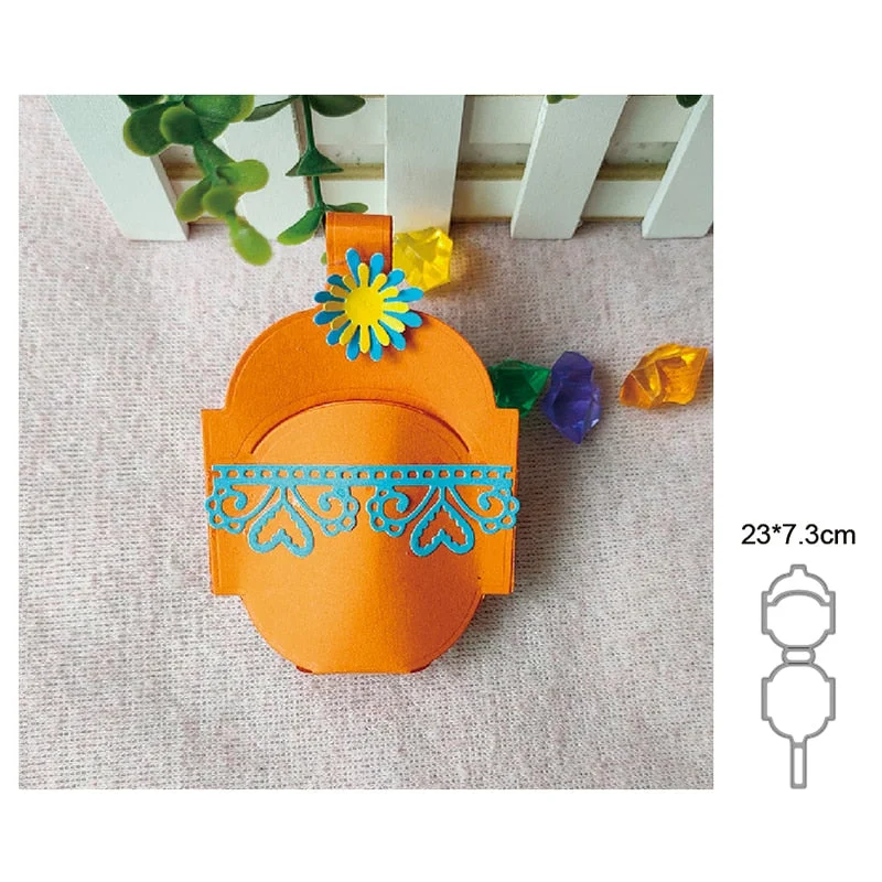 Craft Dies Candy Box Case Frame Cutting Dies Stencils Dies for Diy Scrapbooking Dies Craft Paper Card Making Metal Dies New 2021