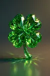 Luxury AB Velvet Diamond Painting Kit - Four-leaf clover