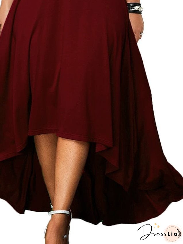 Square Neckline Mini Dress