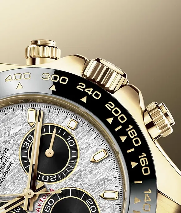 Rolex Cosmograph Daytona 40 mm 18 ct yellow gold Ref# 116518LN-0076 – Affordable Swiss Watches Inc.