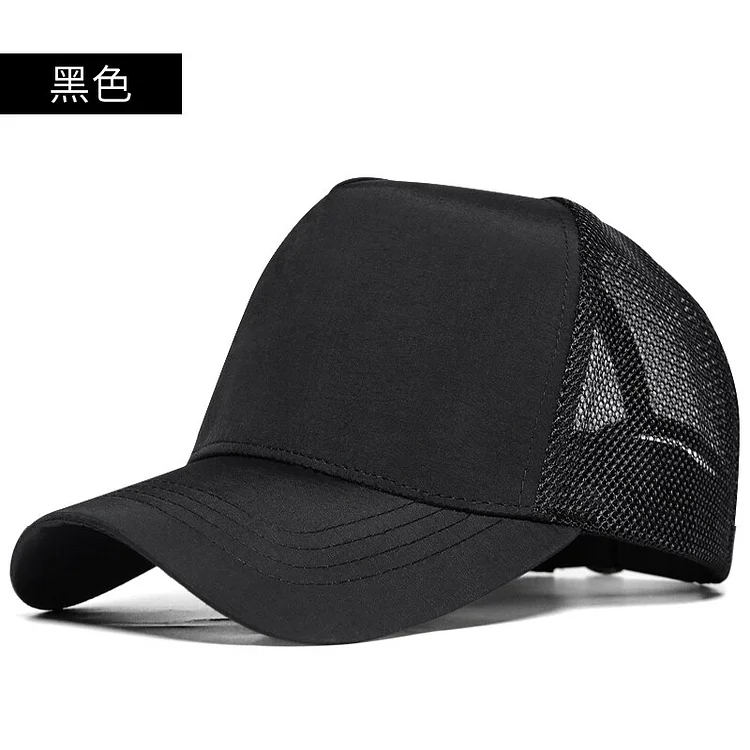 Dad Summer Outdoors Fishing Sun Cap Adult Trucker Hat Male Sport Snapback Hats Man Big Size Baseball Caps 56-60cm 61-65cm
