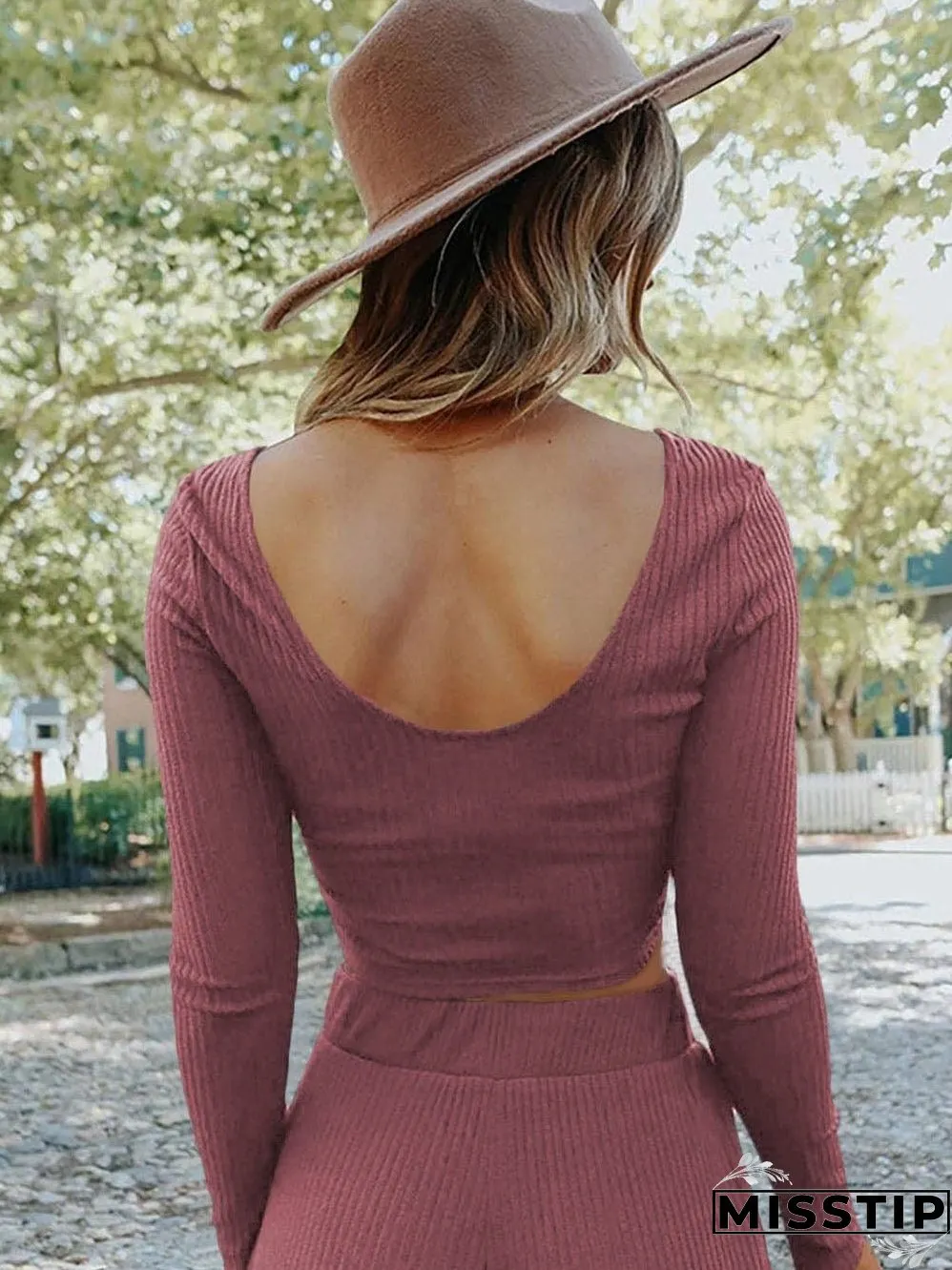 Comfortable Knit Set: Perfect for Lounging or Going Out