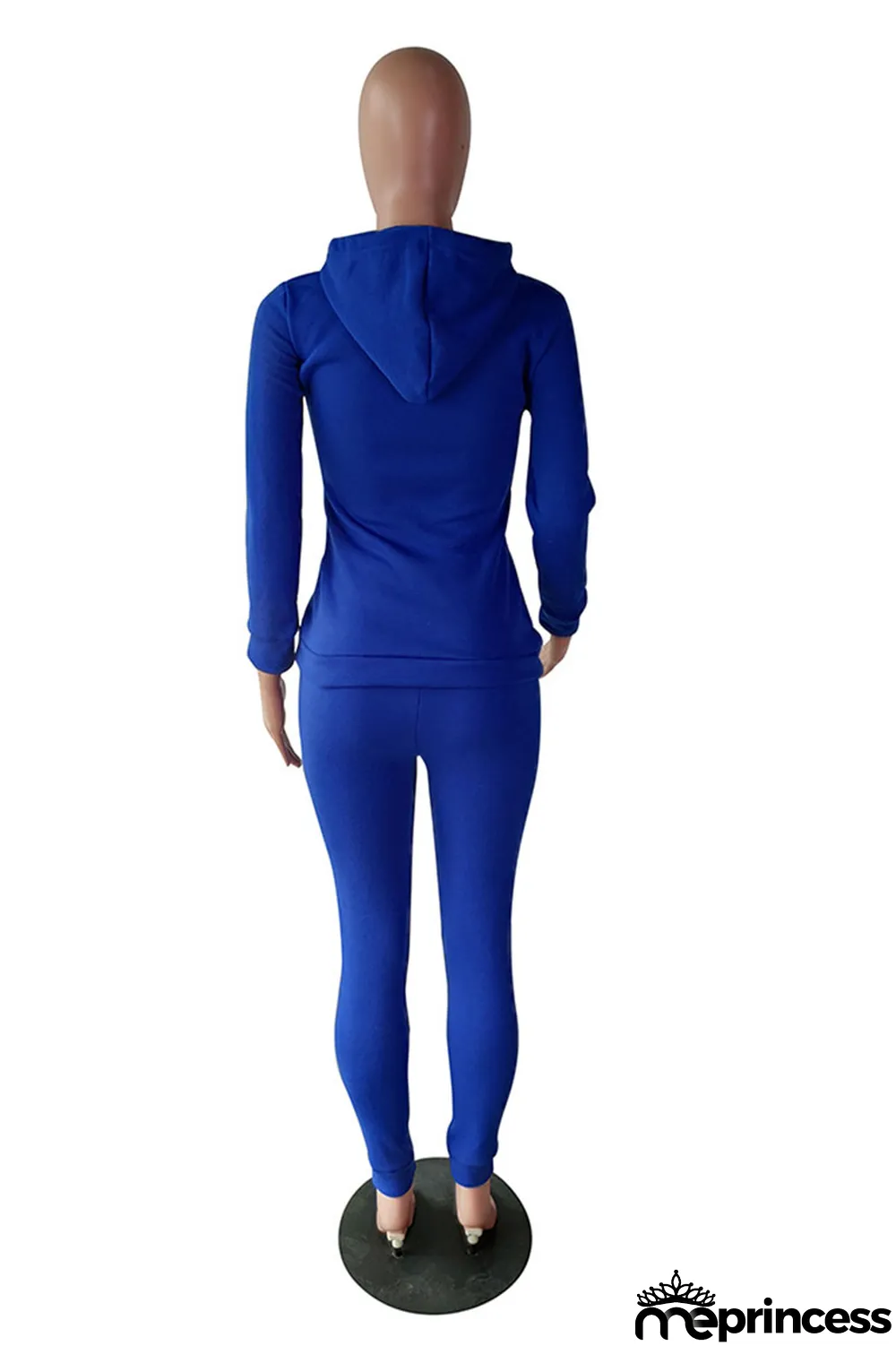 Grey Casual Solid Hooded Collar Plus Size