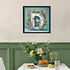 Butterfly Flower D 5D Partial Drill DIY Diamond Painting Kit 30*30cm