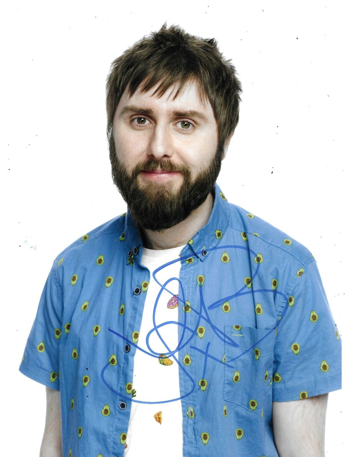 James Buckley Signed I Feel Bad 10x8 Photo Poster painting AFTAL