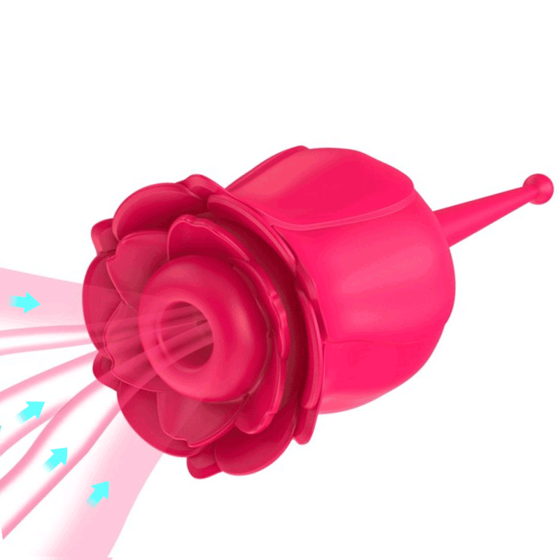The Rose Toy, Rose Vibrator - 5 Sucking Modes & 7 Frequency Vibration