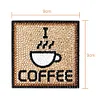 >SALE<5D DIY Diamond Painting Kit Ceramics Insulation Cartoon Pad (Coffee)