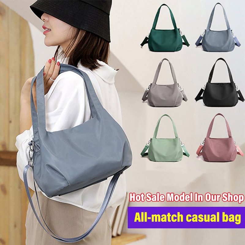 Shoulder and cross-body light and versatile casual bag
