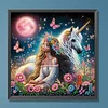Unicorn Girl - Crystal Rhinestone Diamond Painting
