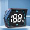Car Digital GPS Speedometer Overspeed Alarm Digital GPS HUD Speedometer Odometer