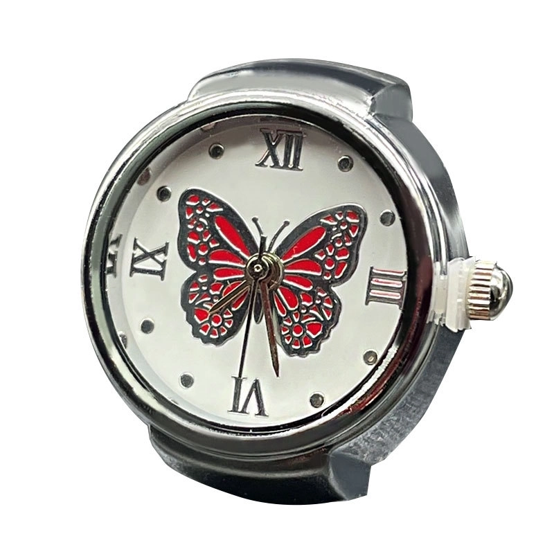 Sweet Butterfly Quartz Watch Rings Women’s Watches