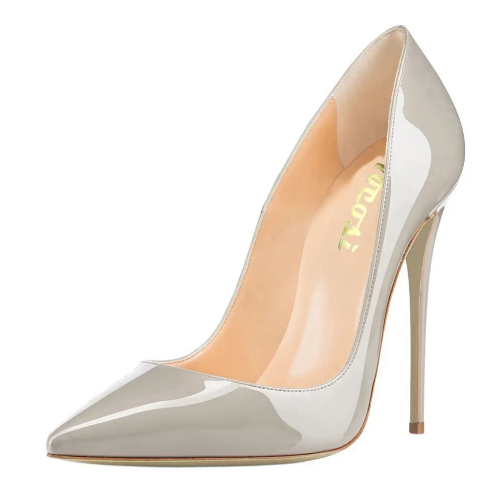 120mm Women's Party Daily Patent Pumps-vocosishoes
