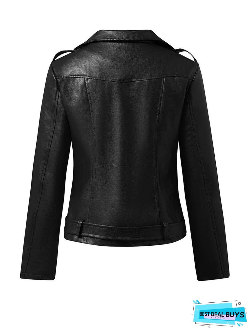 Spring and Autumn Short Pu Leather Jacket